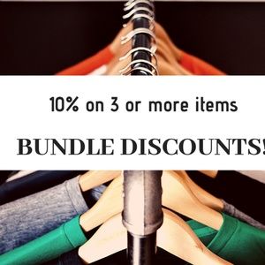 Bundle Discounts Encouraged
